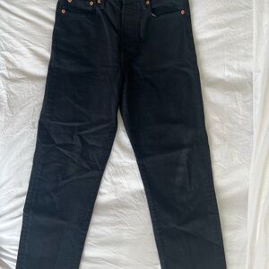 Levi’s Wedgie Straight Black Wash 26x26